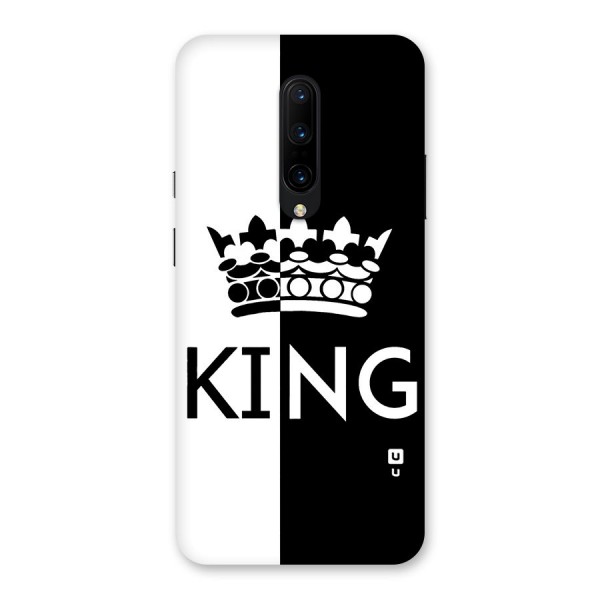 Aesthetic Crown King Back Case for OnePlus 7 Pro